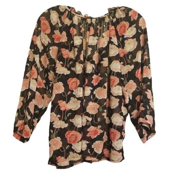 Cotton On Women's Floral button down floral top size small - Picture 2 of 8